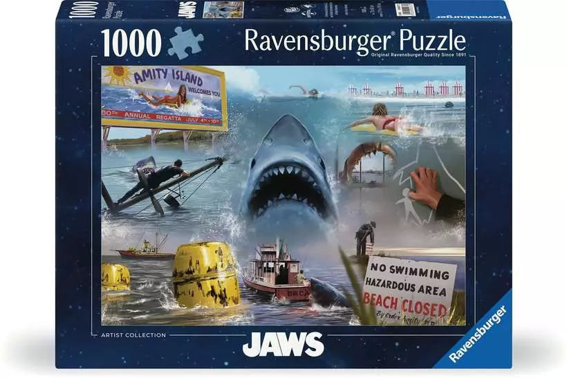 Ravensburger Jaws 1000pc Puzzle – Cartoon Kingdom