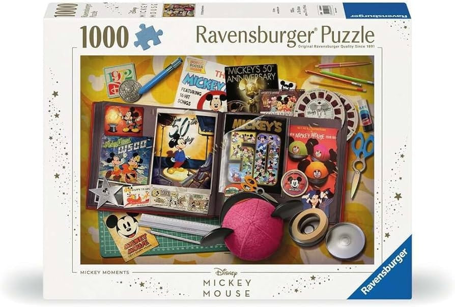 Ravensburger Mickey's 1970 Moments Collector Edition 1000pc Puzzle 