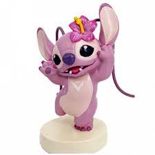 Stitch Angel with Flower Grand Jester Figurine