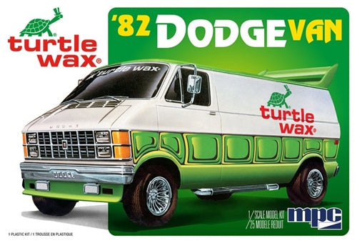 MPC MPC943 Turtle Wax '82 Dodge Van 1/25 Scale Plastic Model Kit NIB