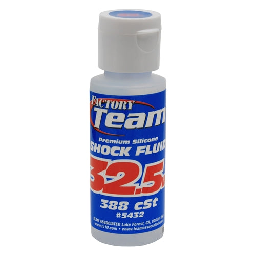 Team Associated 5432 Silicone Shock Oil Fluid 32.5wt (388 cSt) 2oz NIB