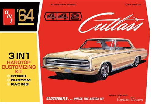 AMT 1964 Old Cutlass 442 Hardtop 1:25 Plastic Model Kit