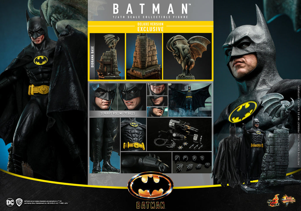 Hot Toys Batman '89 Sixth Scale Figure (Deluxe Version)