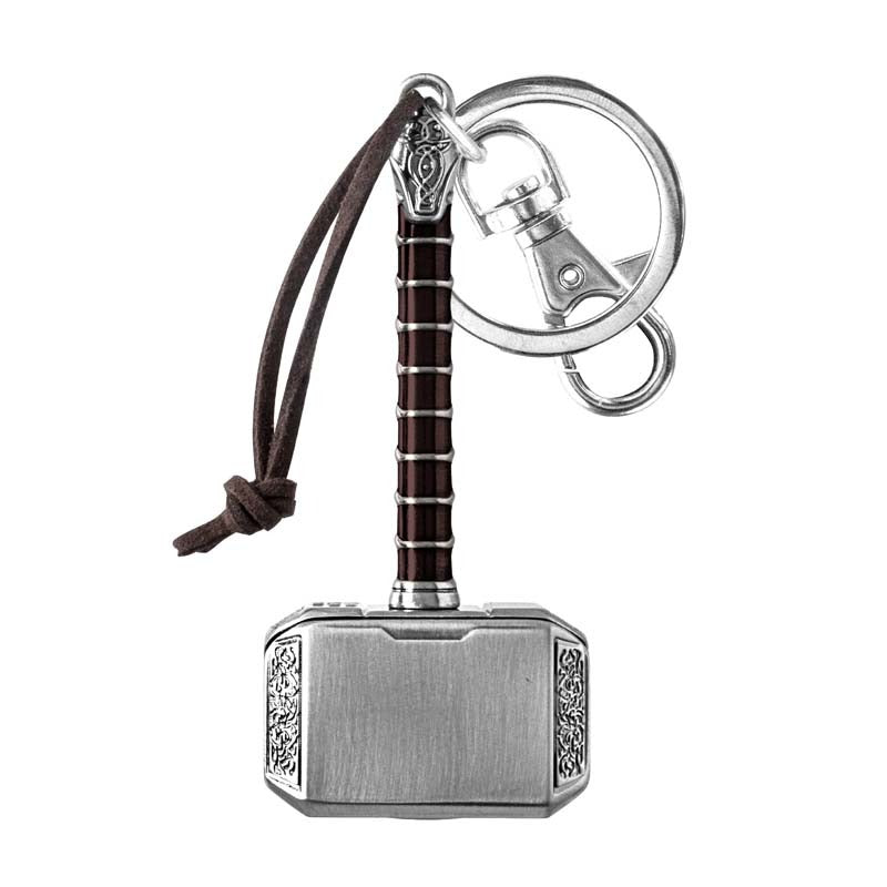 Avengers Thor Hammer Pewter Keychain