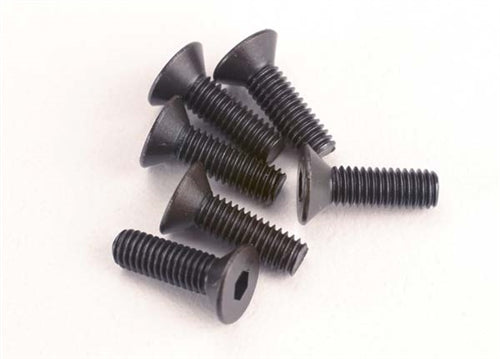 Traxxas 2551 3X10mm Flat Head Screw (6) NIB