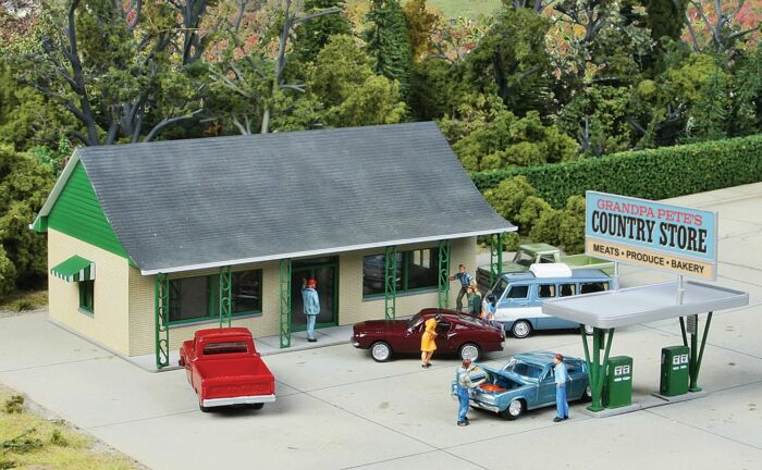 Walthers Cornerstone 933-3491 HO Country Store KIT NIB