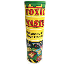 Toxic Waste 9" Candy Tube