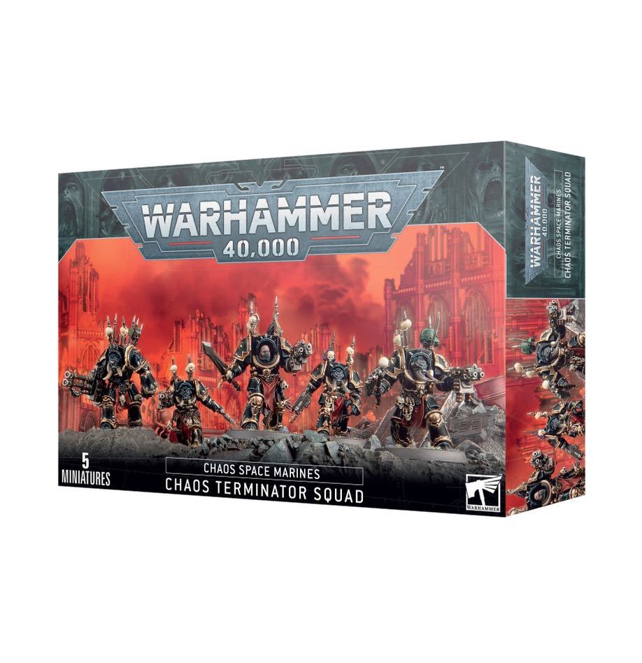 Warhammer 40,000: Chaos Space Marines Terminators Squad