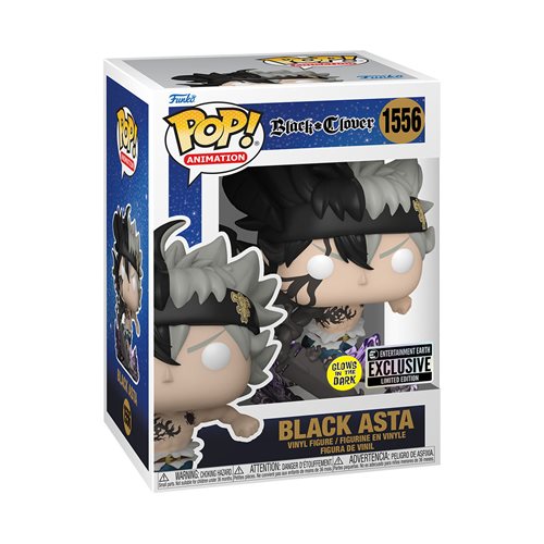 POP! Black Clover - Black Asta (GITD EE Exclusive)