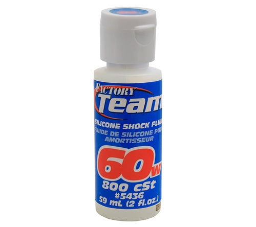 Team Associated 5436 Silicone Shock Oil Fluid 60wt (800 cSt) 2oz NIB