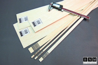 Bud Nosen Balsa Strip 1/4 x 1 x 36" 1pc