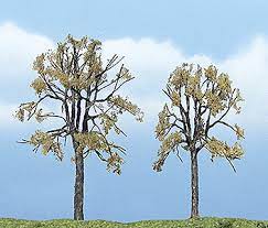 Woodland Scenics Ready Made Premium Trees Deciduous Dead Elm 3-1/8 & 2-1/2" (7.9 & 6.4cm) 1 Each