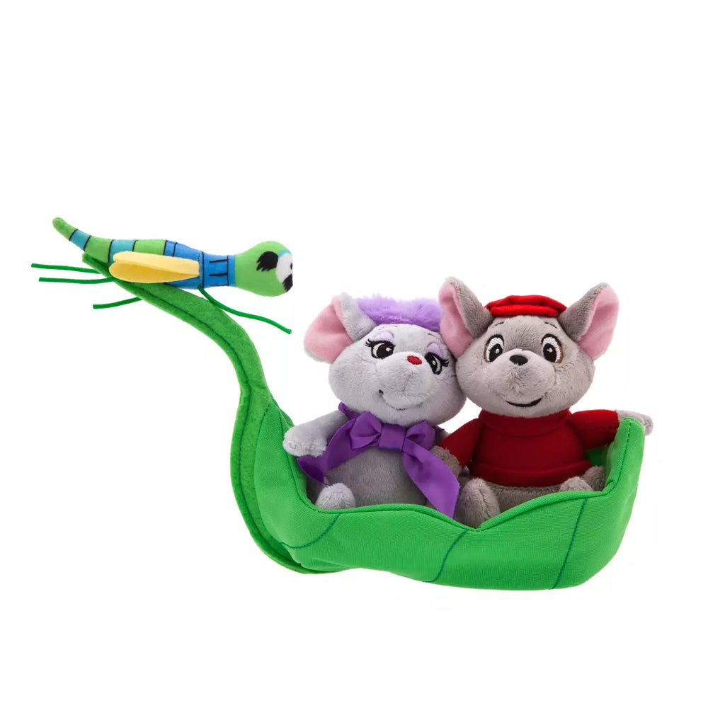 The Rescuers Disney 100th Miss Bianca, Bernard, Evinrude Plush Set