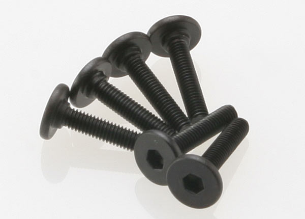 Traxxas 3646 Screws 3x15mm (6) Flat-Head: VXL, SLH