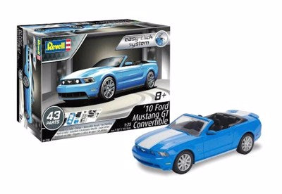 Revell 2010 Ford Mustang GT Convertible 1/25 Scale Plastic Model Kit