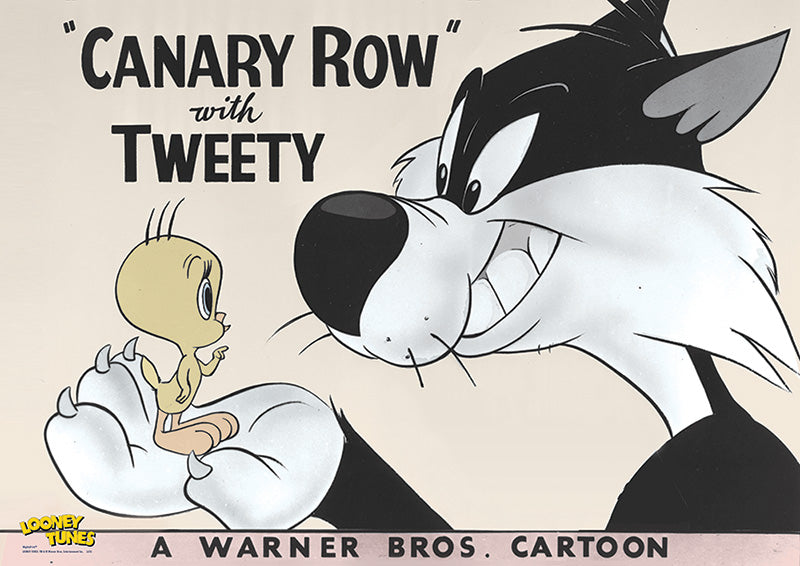 Loony Tunes Sylvester & Tweety 'Canary Row' MightyPrint