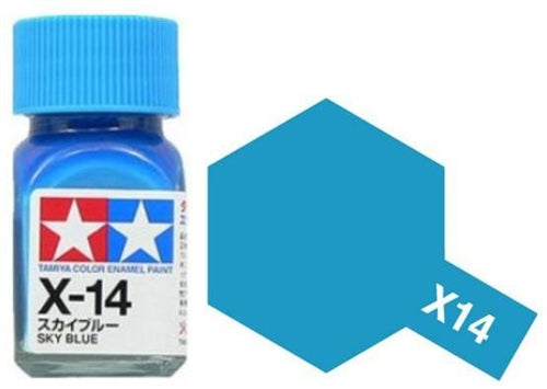 Tamiya Enamel EX-14 Sky Blue Mini Bottle 10mL (1/3oz)