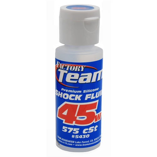 Team Associated 5430 Silicone Shock Oil Fluid 45wt (575 cSt) 2oz NIB