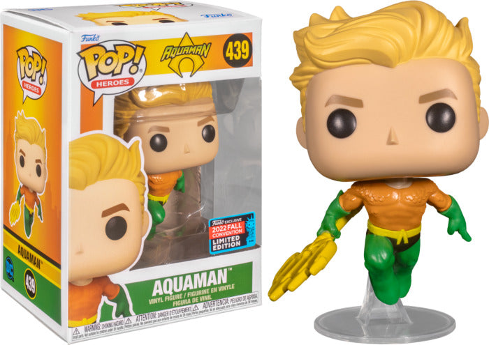 POP! Aquaman Heroes 2022 Funko Fall Convention Exclusive Limited Edition #439