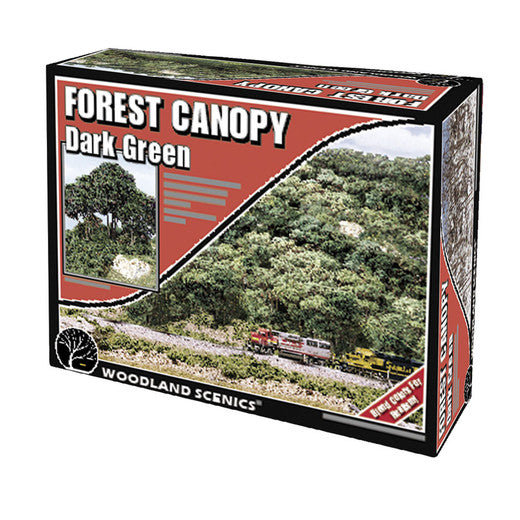 Woodland Scenics Forest Canopy Dark Green Kit