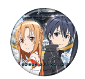 Sword Art Online S1 Kirito and Acuna Button