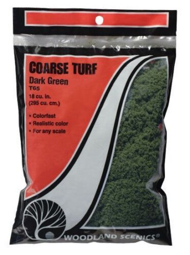 Woodland Scenics Coarse Turf Dark Green 25.2 in³/353 cm³