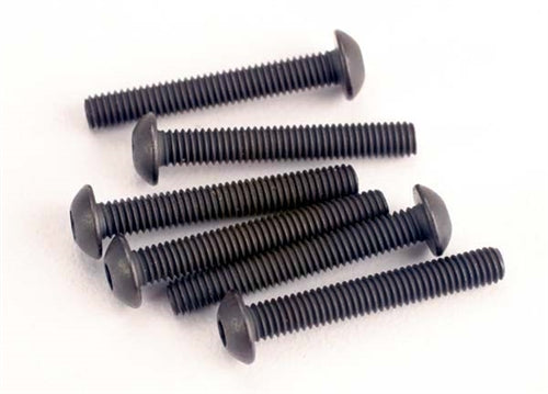 Traxxas 2580 3X20mm Button Head Screws (Hex Drive) (6) NIB