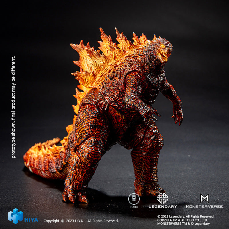 Godzilla King of Monsters Exquisite Basic Burning Godzilla Hiya Figure