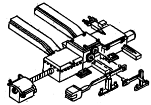 Details West SM-903 HO Switch Motor & Tie Mount