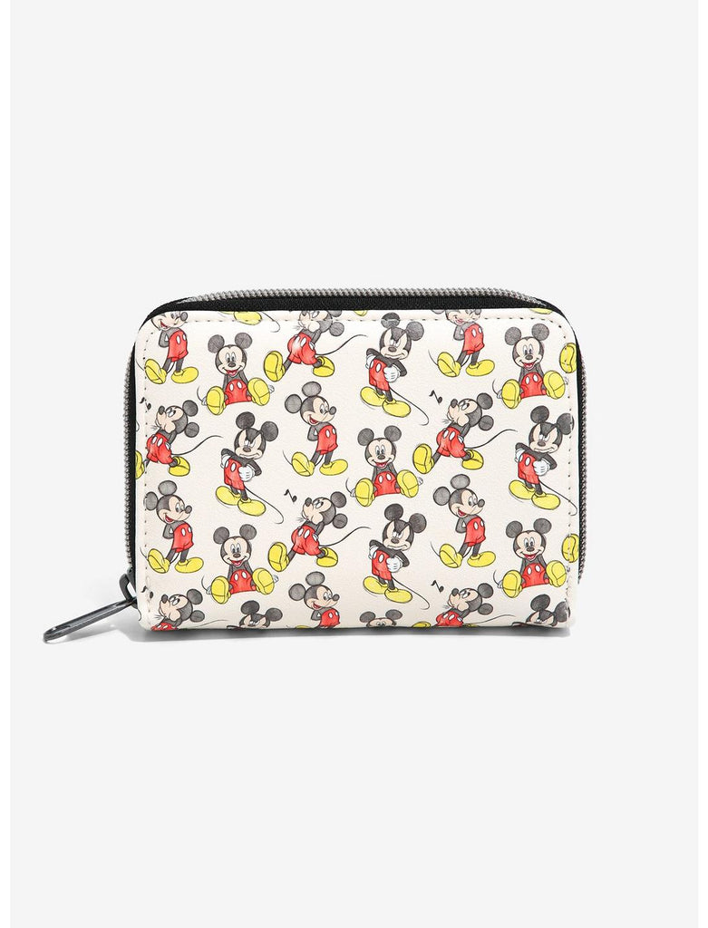 Loungefly Disney Mickey Mouse Poses Mini Wallet