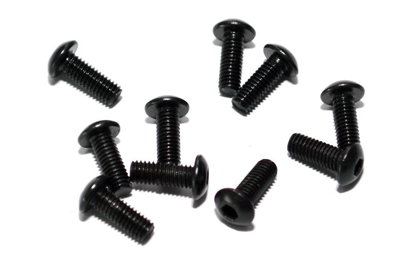 Vaterra 235106 M3 x 8mm Button Head Screws (10)