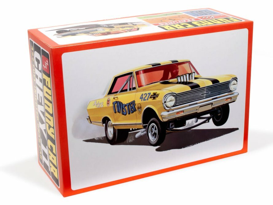 AMT 1965 Chevy II Nova AWB Twister 1/25 Model Kit