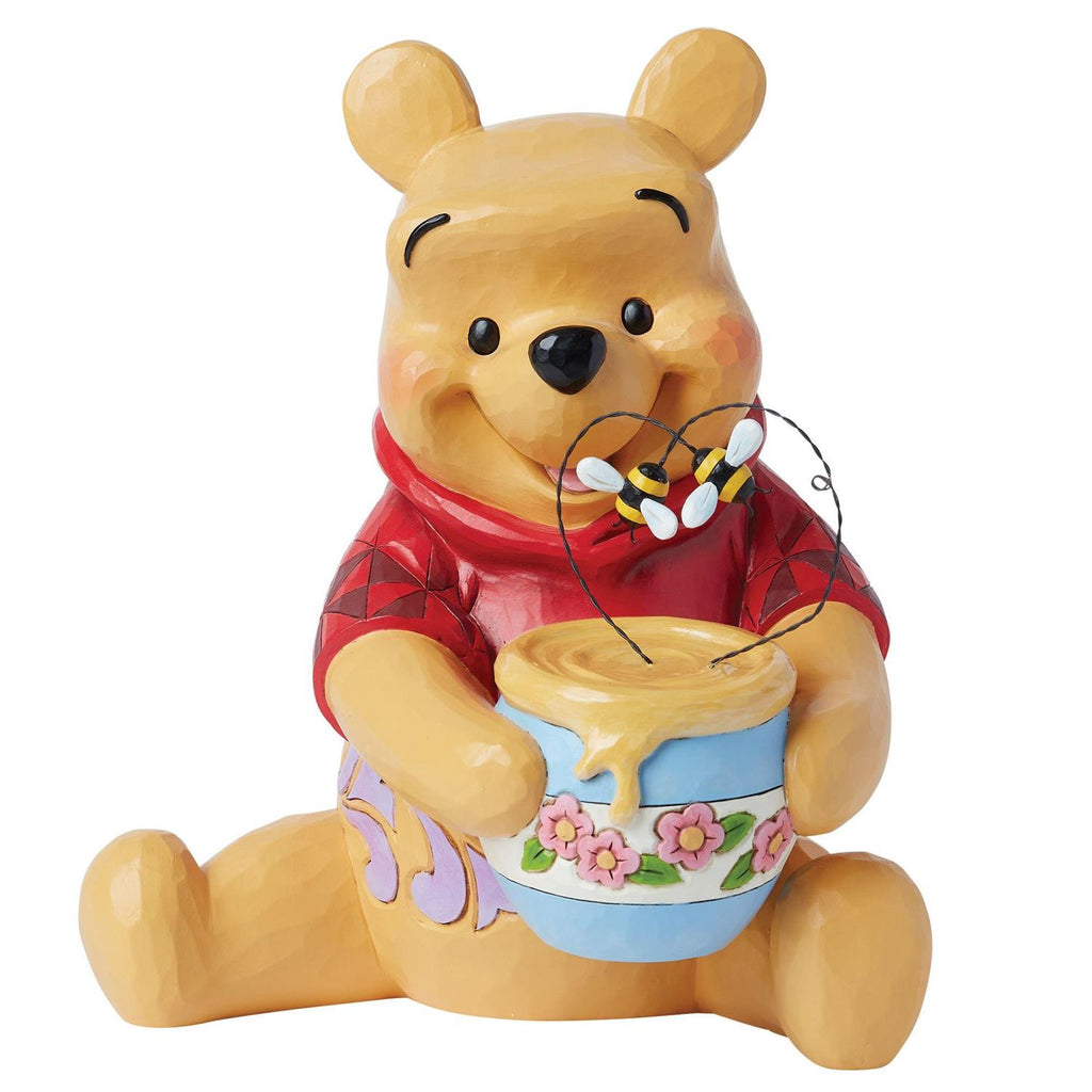 Winnie the Pooh with Honey Pot Big Fig Disney Showcase