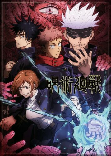 Jujutsu Kaisen Key Art Group Magnet