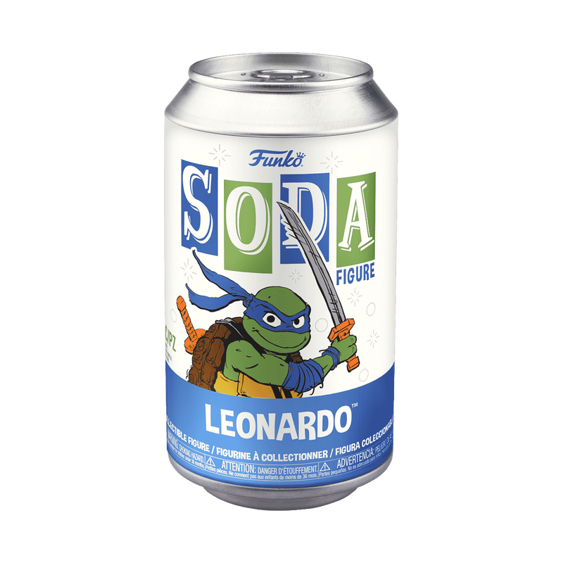 Teenage Mutant Ninja Turtles Leonardo Vinyl Soda