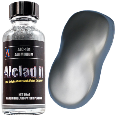 Alclad II 101 Aluminum Lacquer Paint 30mL NIB