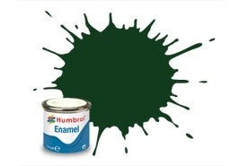 Humbrol 3 Brunswick Green Gloss AA0031 Enamel 14ml NIB