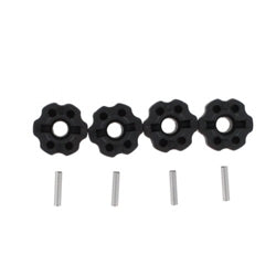 Redcat Racing 06917 Plastic Wheel Hex with pin (4pk) (12mm) NIB