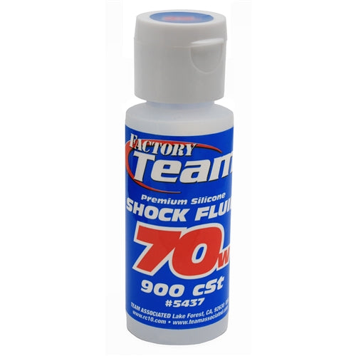 Team Associated 5437 Silicone Shock Oil Fluid 70wt (900 cSt) 2oz NIB