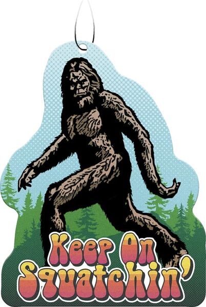 Big Foot Gone Squatchin' Air Freshener (Pine Scent)