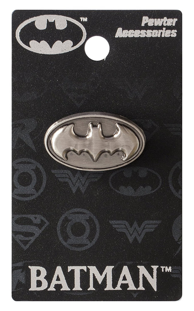 Batman Logo Pewter Lapel Pin