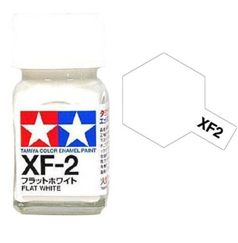 Tamiya Enamel EXF-2 Flat White Mini Bottle 10mL (1/3oz)