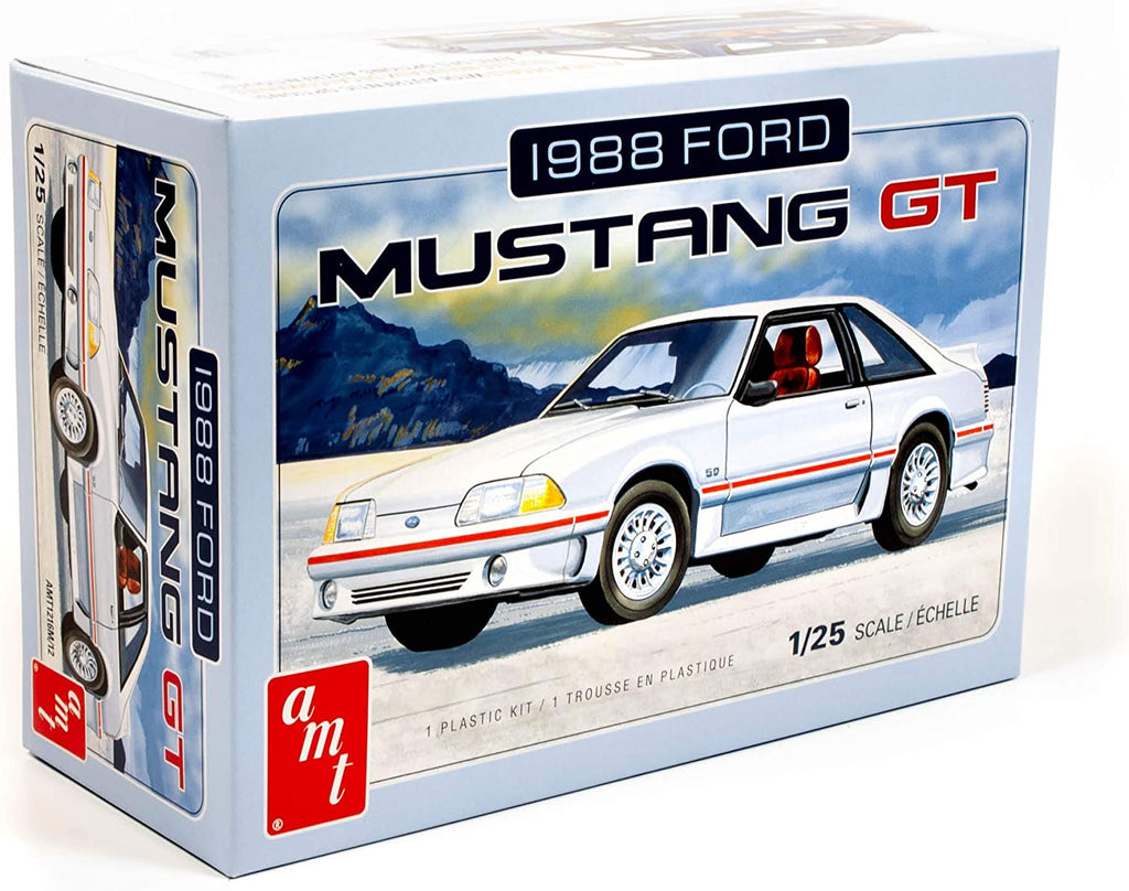 AMT 1988 Ford Mustang 1:25 Plastic Model Kit