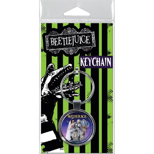 Beetlejuice Poster Keychain