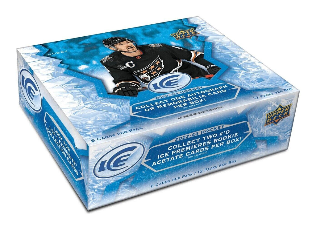 2023 Upper Deck Ice Hockey Sealed Box