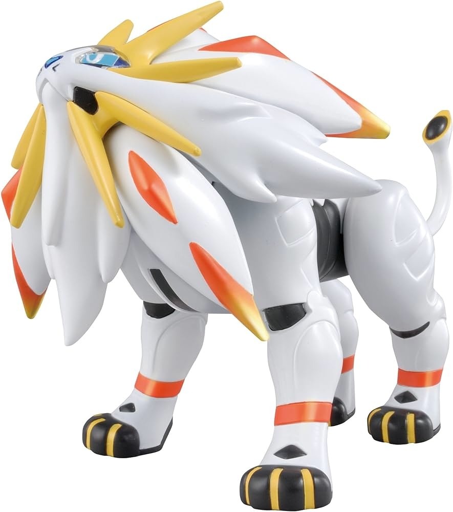 Pokemon Solgaleo Model Kit From Bandai