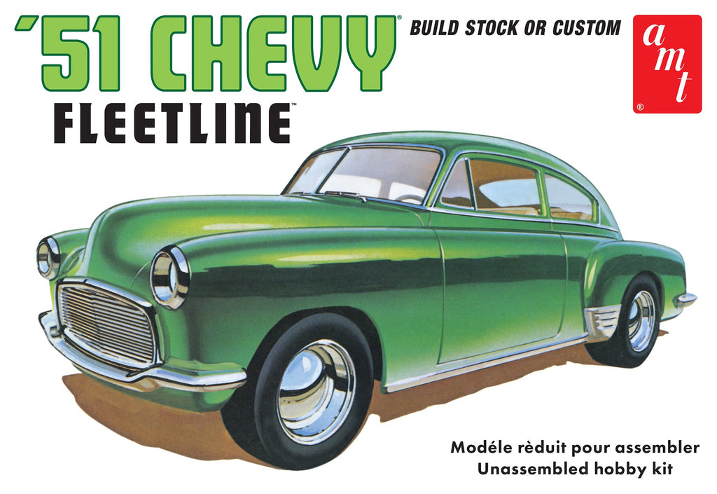 AMT 1951 Chevrolet Fleetline 1/25 Scale Plastic Model Kit