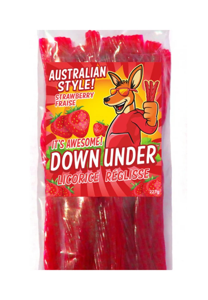 Down Under Strawberry Licorice 8oz