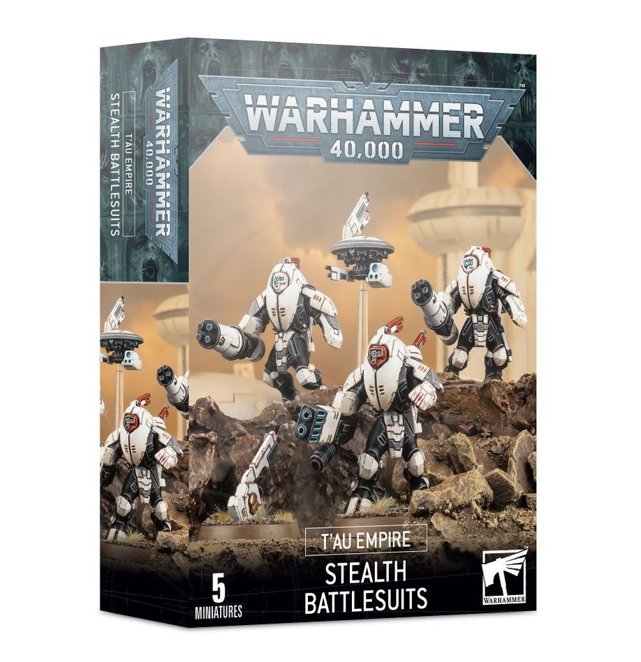 Warhammer 40,000: T'Au Empire Stealth Battlesuits