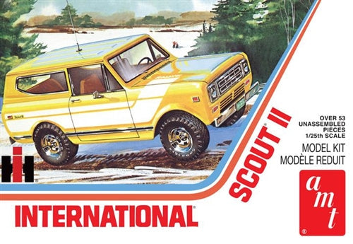 AMT AMT1248 International Scout II 1/25 Plastic Model Kit NIB